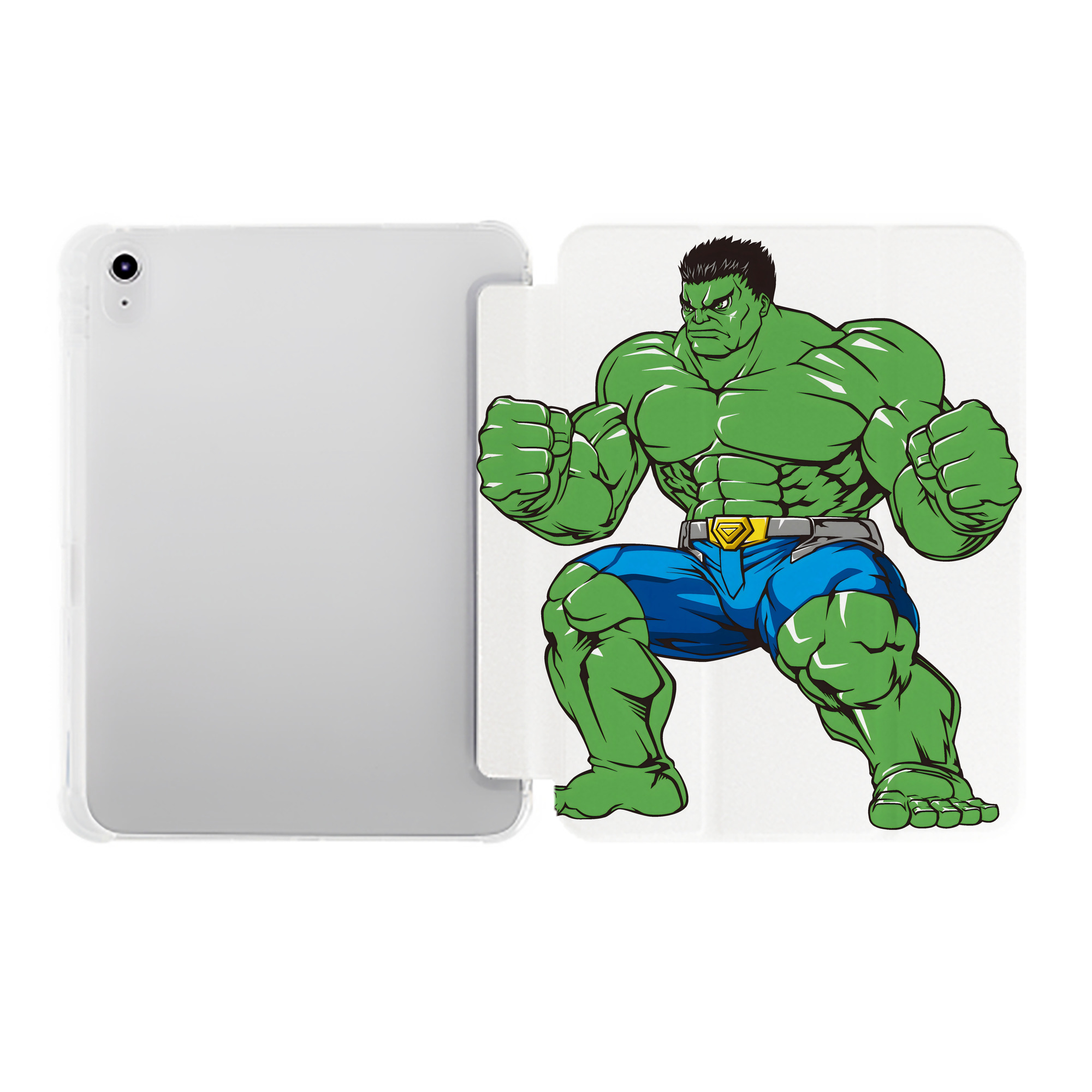 （画像用） アベンジャーズ The Avengers IPad ケース ペン収納付き 三つ折りスタンド PUレザー×シリコン 対応機種9.5/10.5/10.9インチ